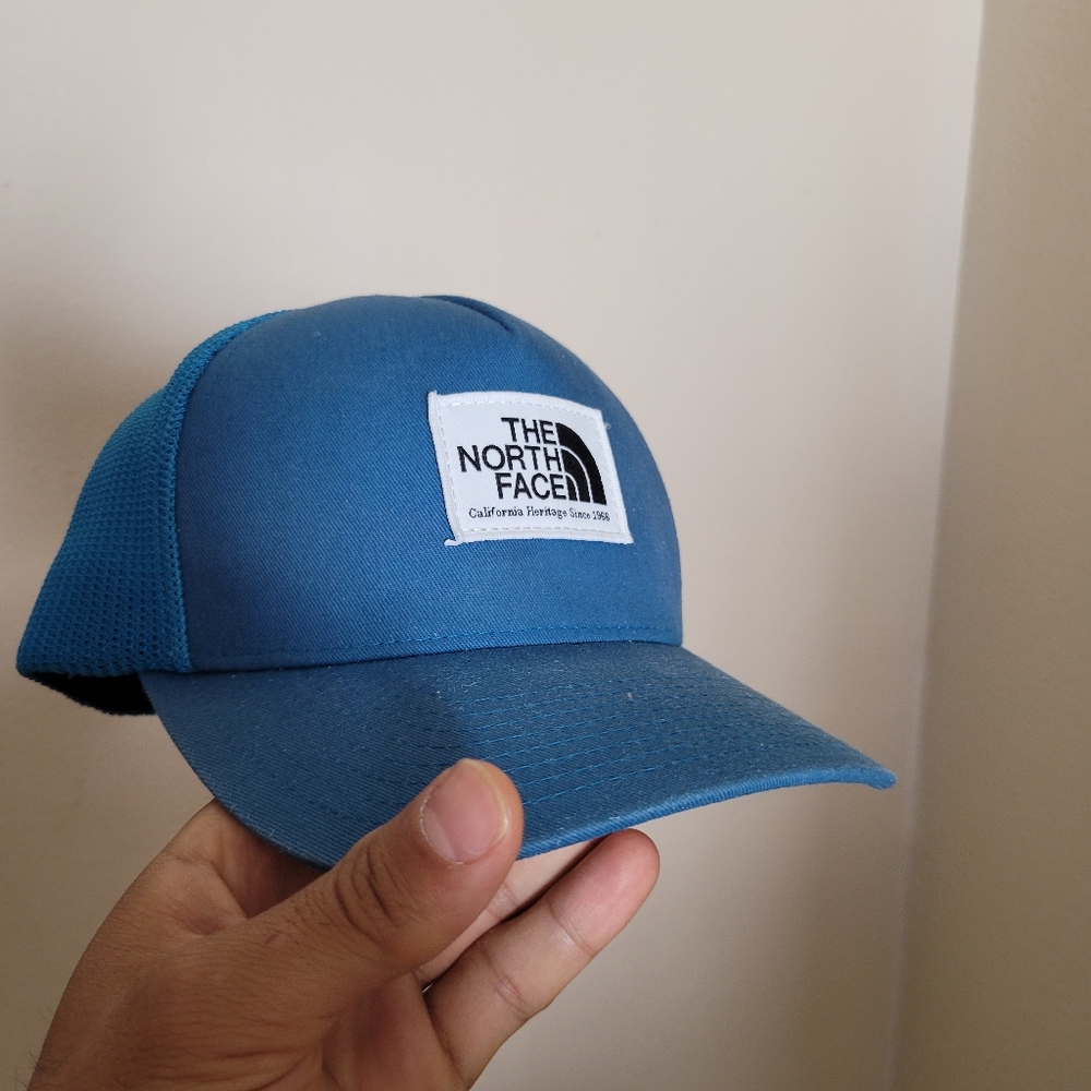 The North Face Blue Trucker